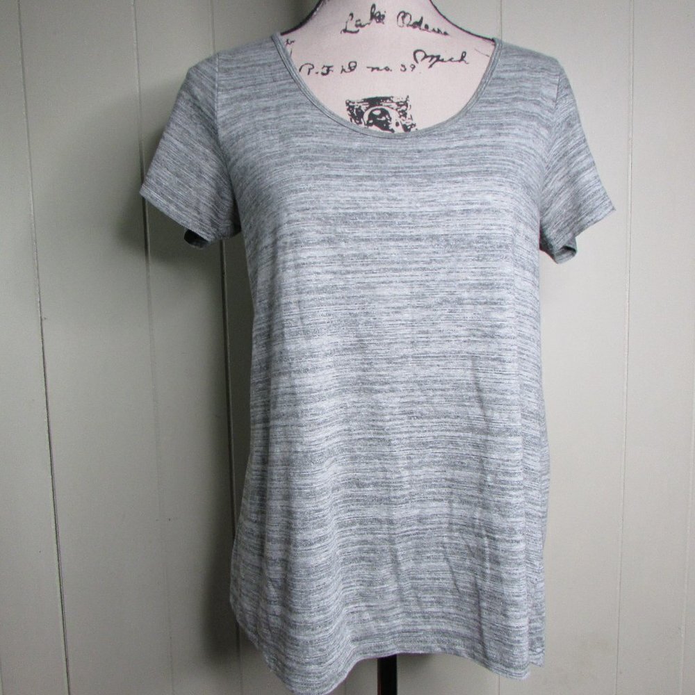 Lularoe Shirt XS Gray Short Sleeve